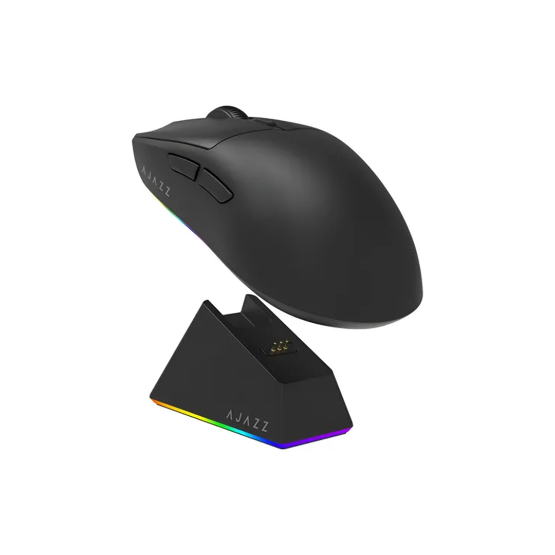 Mouse Ajazz AJ139 com base - Preto