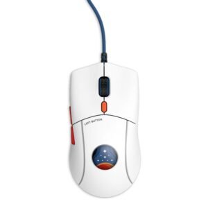Mouse NZXT Lift 2 Edição Starfield - 26.000 DPI