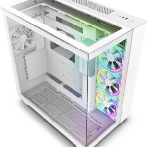 Gabinete Gamer NZXT H9 Elite Branco com FAN Modelo - CM-H91EW-01