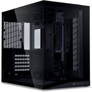Gabinete Gamer Lian Li O11 Dynamic Mini V2 Sem Fans O11DMIV2X - Preto