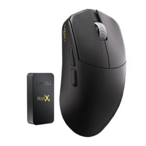 Mouse Gamer Lamzu Maya X Sem Fio + Dongle 8K - Preto