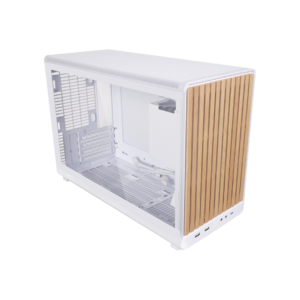 Gabinete Gamer Lian Li A3-mATX Micro-ATX Wood Glass Edition - Branco