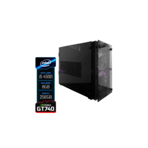 PC Gamer Montado Stratos Intel Core i5 4590, Geforce GT740 2GB GDDR5, 16GB Ram DDR3, SSD Nvme 256GB, 2X Fans RGB, Stratos - Vidro Temperado