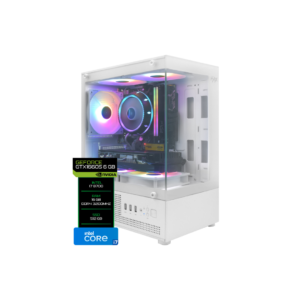 PC Montado Gamer Intel Core i7 8700 de 3.2GHz 16GB de RAM / 512GB SSD / GeForce GTX1660S 6GB - Branco